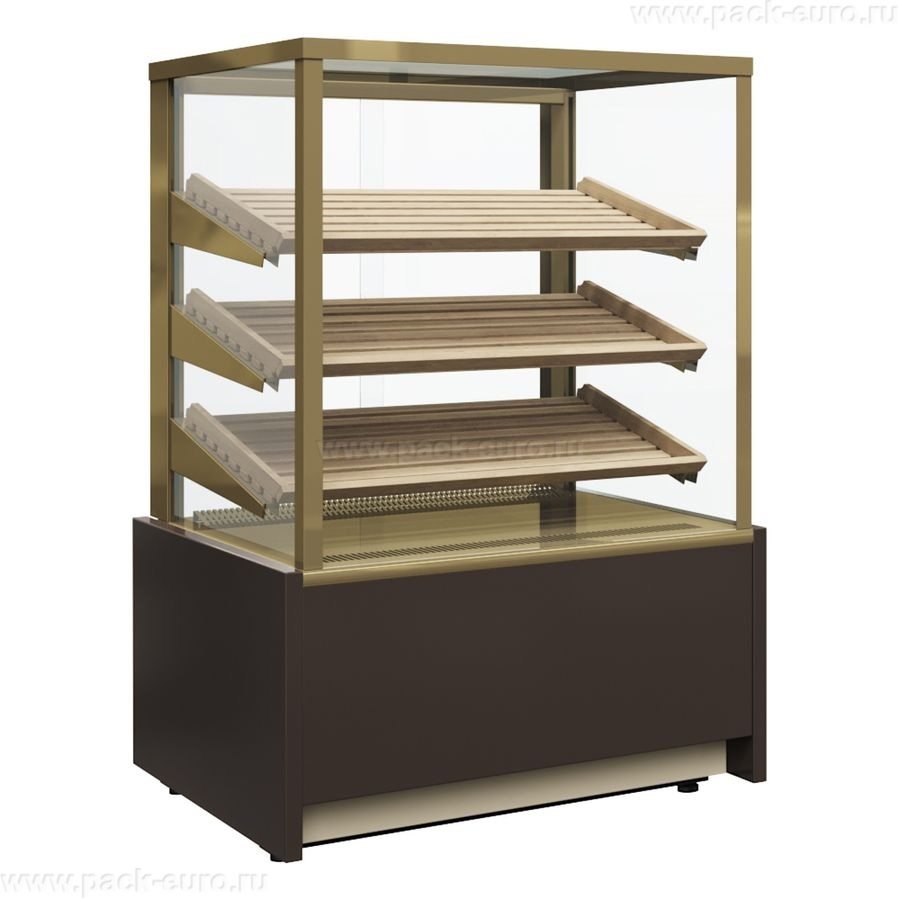 Витрина хлебная Carboma KC70 N 0,9-2 LIGHT Bread 0102-0109 (без стекла) (Хлебная 0,9 Cube)