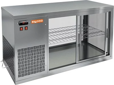 настольная холодильная витрина hicold vrl 1100 l