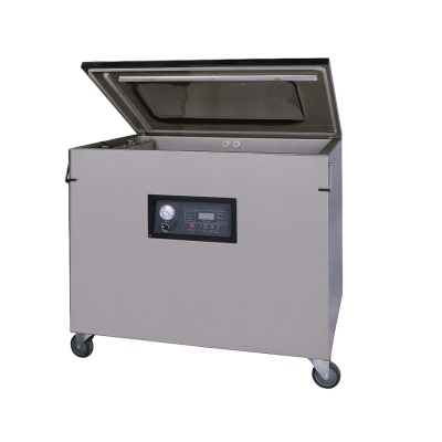 Вакуум-упаковочная машина HUALIAN DZQ-1100/2L SS, напольная однокамерная