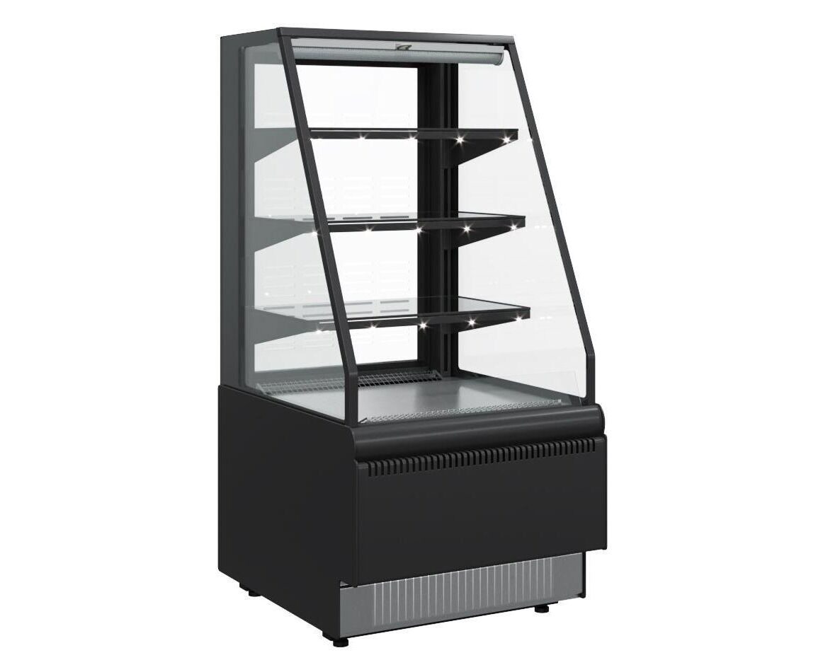 Витрина холодильная Carboma KC70 VM 0,9-2 STANDARD 9006-9005 (открытая)