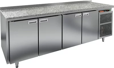 стол охлаждаемый hicold bn 1111/tn камень