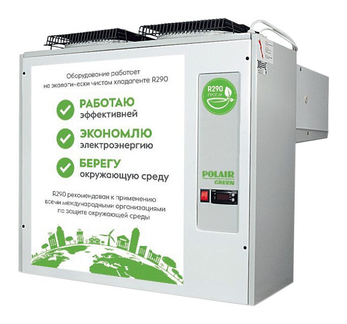 Моноблок среднетемпературный POLAIR Green MM 218 S