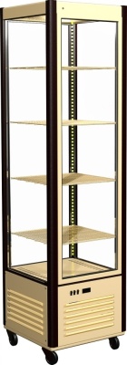 Витрина кондитерская Carboma D4 VM 400-1 (R400C) (1015-0102 (бежево-коричневый))