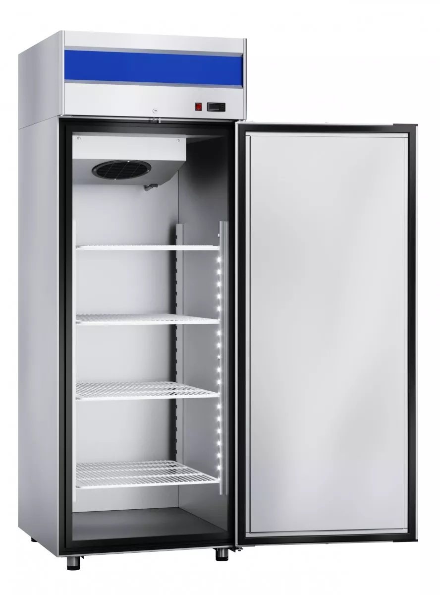 Шкаф холодильный Abat ШХ-0,7-01, (740х850х2050), доводчик, нерж.