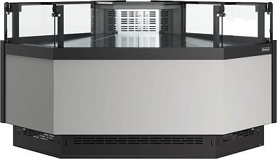 Витрина холодильная Carboma GC110 VM-5-2 внешний угол открытая без боковин (версия 2.0) (цвет по схеме стандарт)