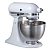 Миксер планетарный бытовой KitchenAid Classic , дежа 4.28 л, 3 насадки, белый, 5K45SSEWH