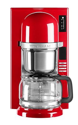 Кофеварка пуровер KitchenAid (красная, кремовая, серебристая, черная)