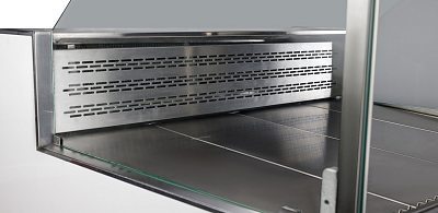 Витрина холодильная среднетемпературная Gamma Quadro 1500 без боковин G2QUADLXВПС1 150R290ББ CRYSPI