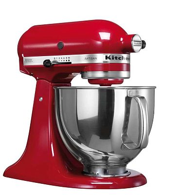 Миксер планетарный KitchenAid Artisan, дежа 4.83 л, 3 насадки (цвета в ассортименте)