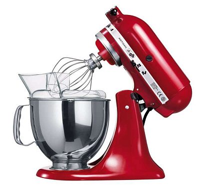 Миксер планетарный KitchenAid Artisan, дежа 4.83 л, 3 насадки (цвета в ассортименте)