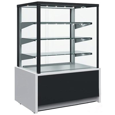 Витрина нейтральная Carboma KC70 N 0,6-1 LIGHT 9006-9005 (Нейтральная 0,6 Cube ТЕХНО)
