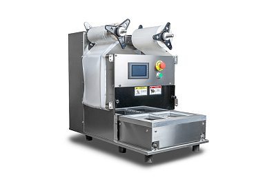 Запайщик лотков с газонаполнением Hualian EV-271, 210*148*120 мм, 2 лотка за цикл