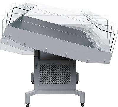 Витрина холодильная Carboma PI11 VM 1,25-2 (модуль средний) (9006)