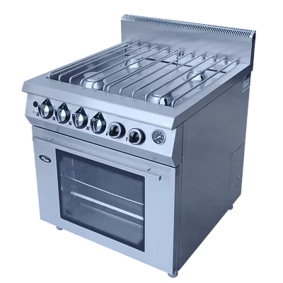 Плита газовая с духовкой Ф4ПДГ/900 (решетка из н/стали) 50030