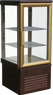 Витрина кондитерская Carboma D4 VM 120-1 (R120C) (1015-0102 (бежево-коричневый))