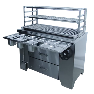 Многофункциональный угольный мангал УММ/2 (ROBATA L1200) 11314