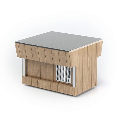 Прилавок с охлаждаемой поверхностью островной RBK21RAI ШС Kids 805x700x1455(760)мм Capital Kids REFETTORIO