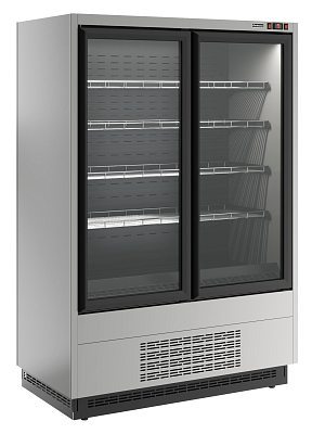 Витрина холодильная Carboma FC20-07 VL 1,3-1 0300 STANDARD фронт X5L (версия 2.0) (9006-9005)
